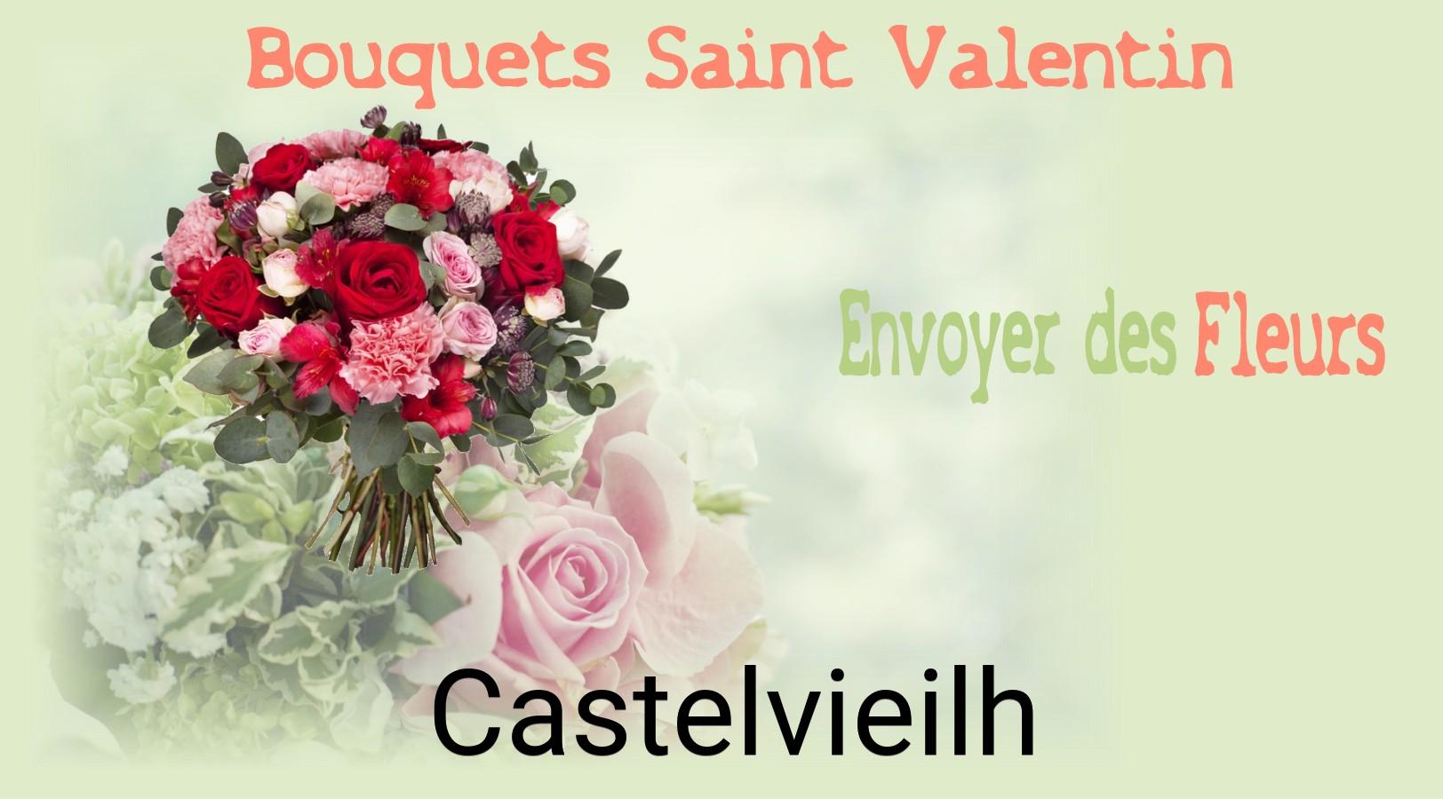 Roses de Saint-Valentin livrées à Castelvieilh